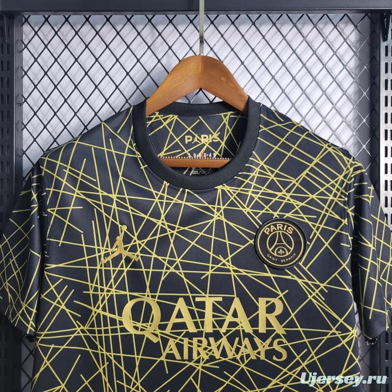 22/23 PSG Forth Black Jersey