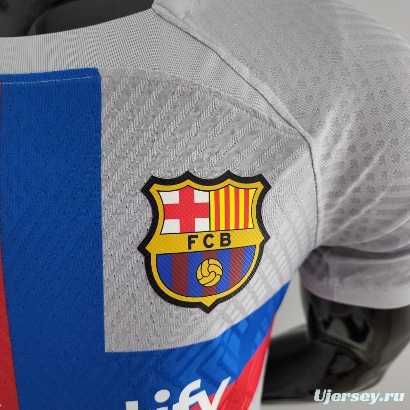 Player Version 22/23 Barcelona THIRD Soccer Jersey