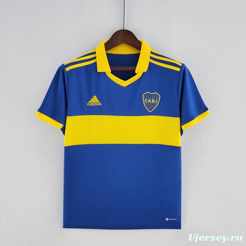 22/23 Boca Juniors Home Soccer Jersey