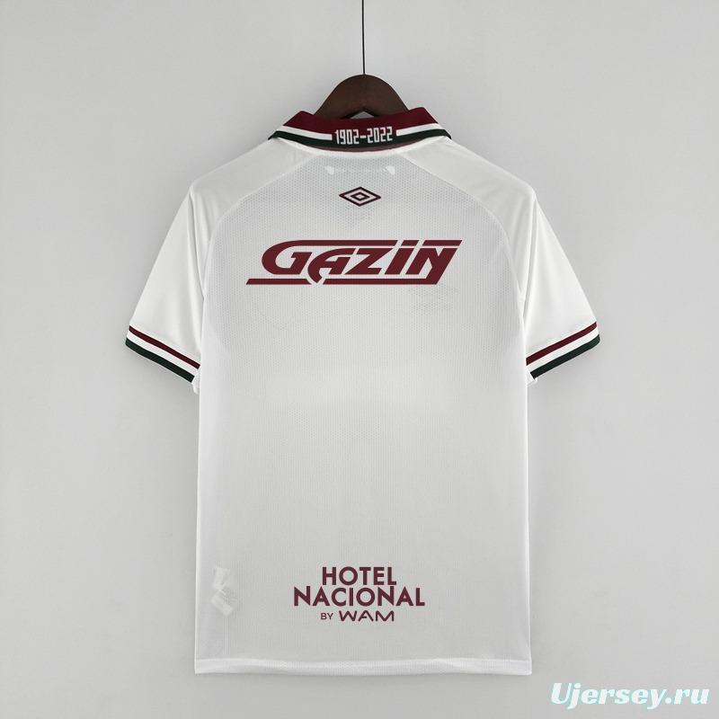 22/23 All Sponsors Fluminense Away Soccer Jersey