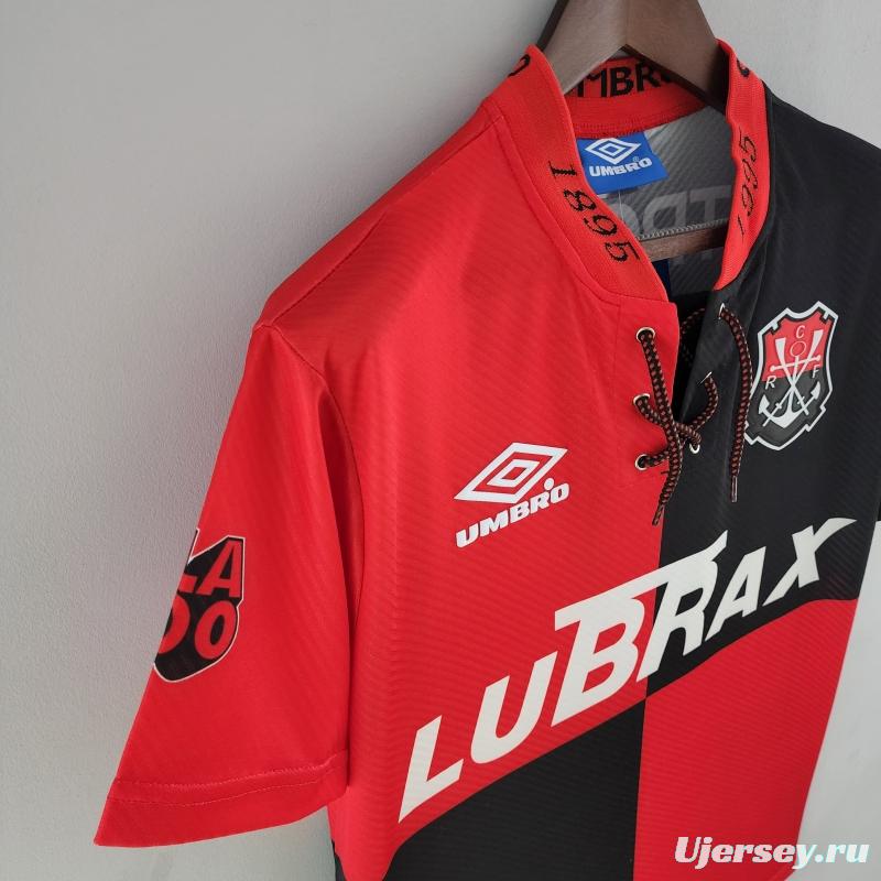 Retro 1994 Flamengo 100th Anniversary Edition Home Soccer Jersey