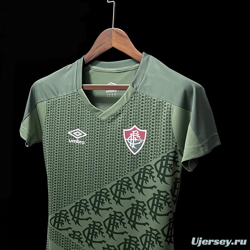 22/23 Fluminense Pregame Green Women Jersey