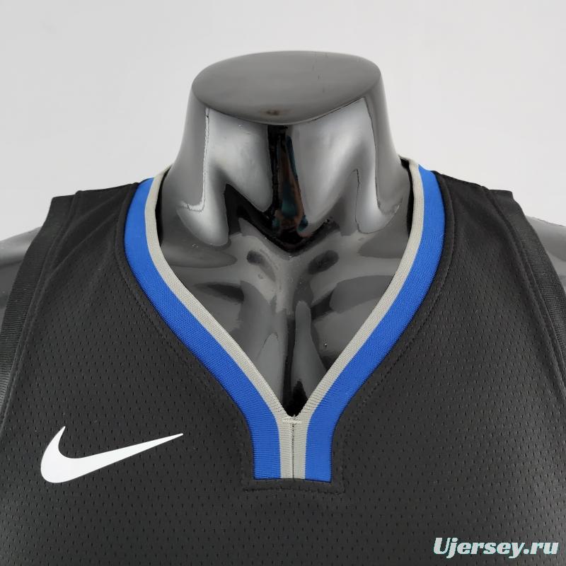 2020 WIGGINS #22 Warriors City Edition Black And Grey NBA Jersey