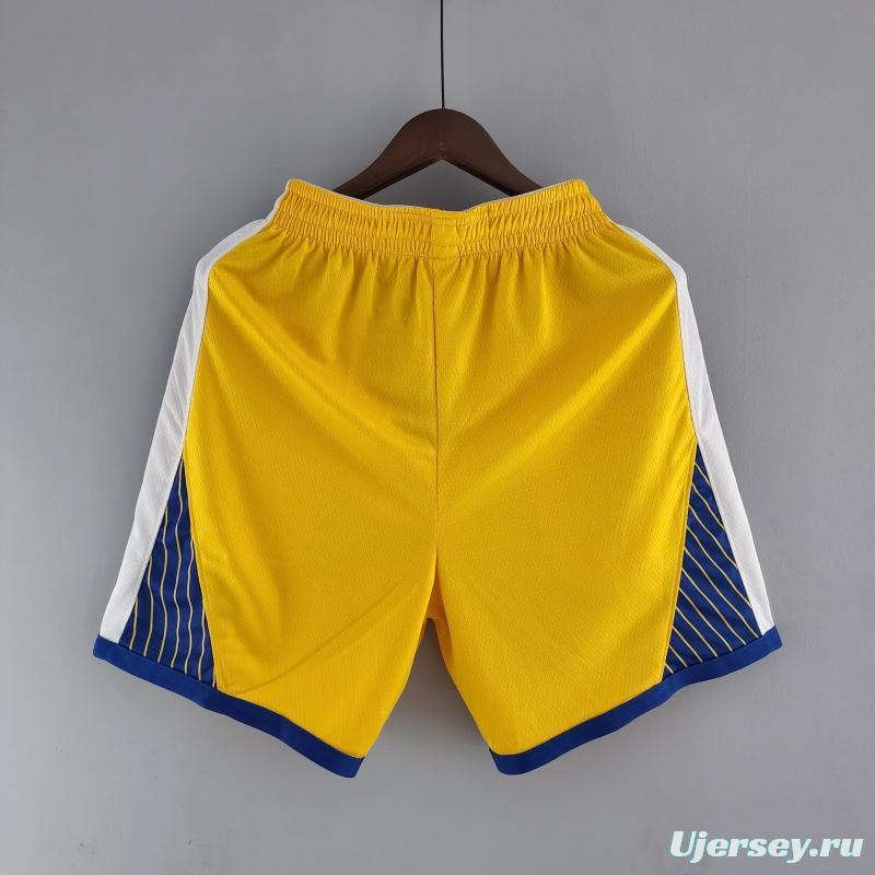 Golden State Warriors Air Jordan NBA Shorts Yellow