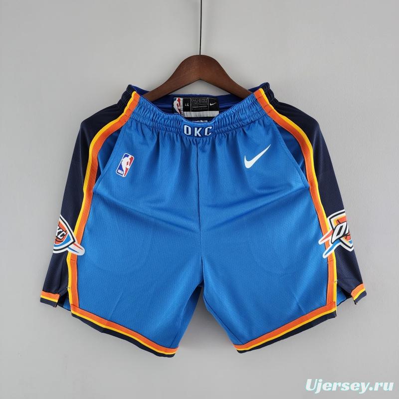 Oklahoma City Thunder NBA Shorts Blue