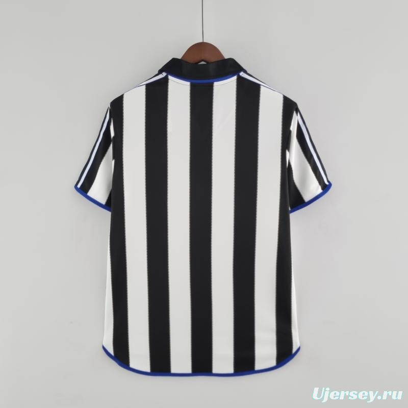 Retro 00/01 Newcastle United Home Soccer Jersey