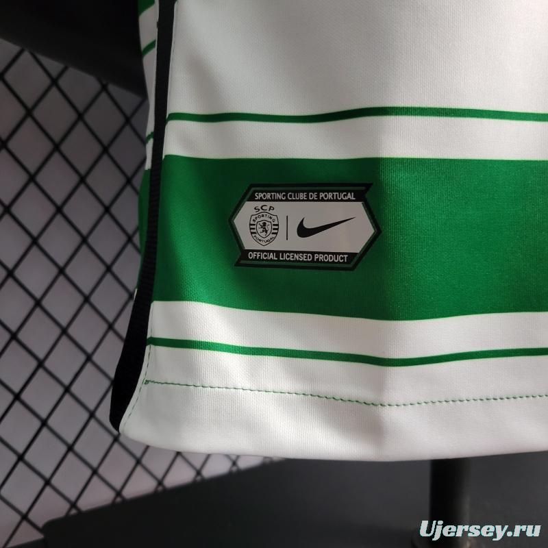 22/23 Player Version Sporting Lisbon Home Soccer Jersey