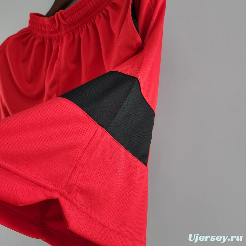 2022 NBA Jordan Shorts Red