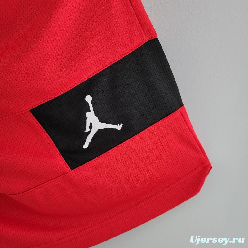 2022 NBA Jordan Shorts Red