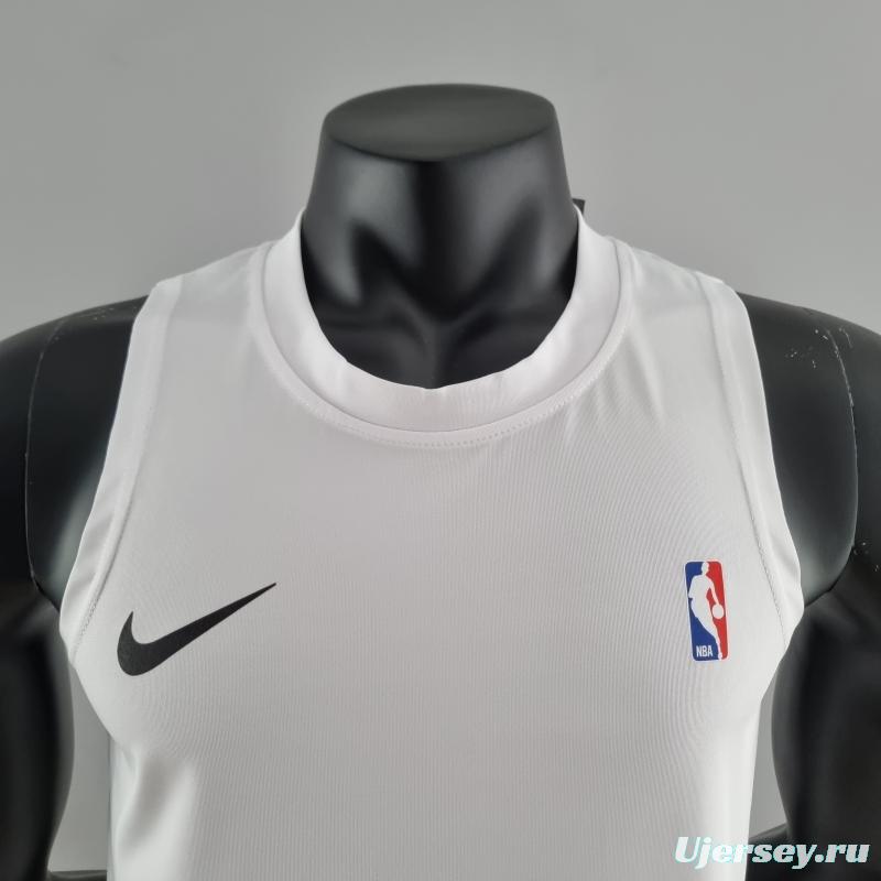 2022 Nike Pure White Vest Shirts #K000190