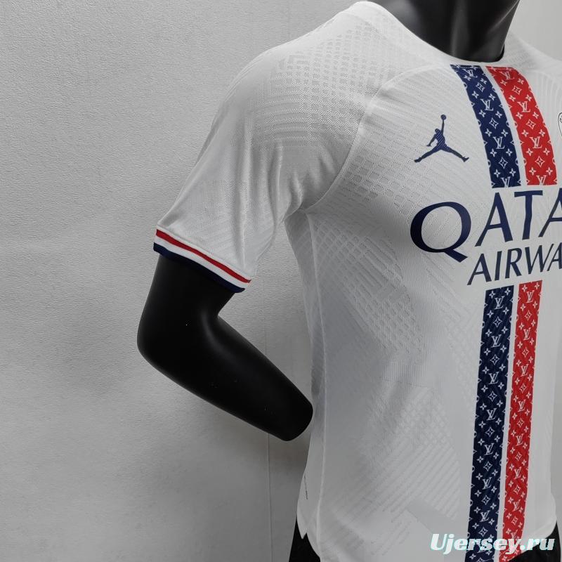 Player Version 22/23 PSGxLV White Jersey