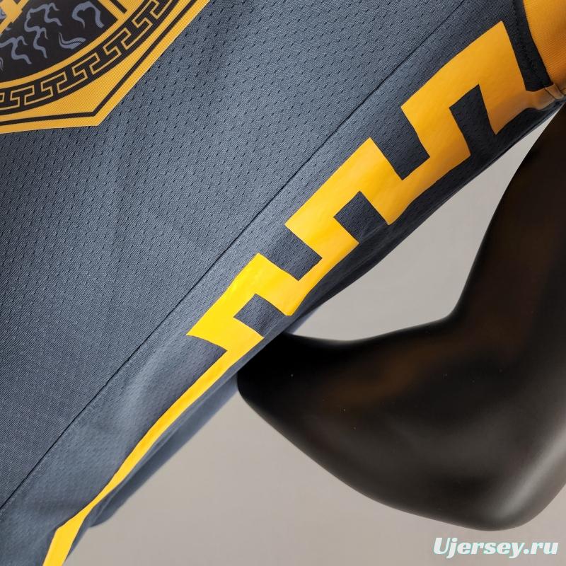 2018 GREEN #23 Golden State Warriors Grey NBA Jersey