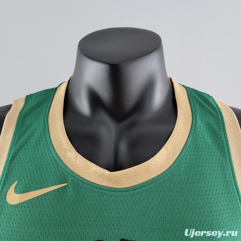 2020 IRVING #11 Boston Celtics City Edition Green NBA Jersey