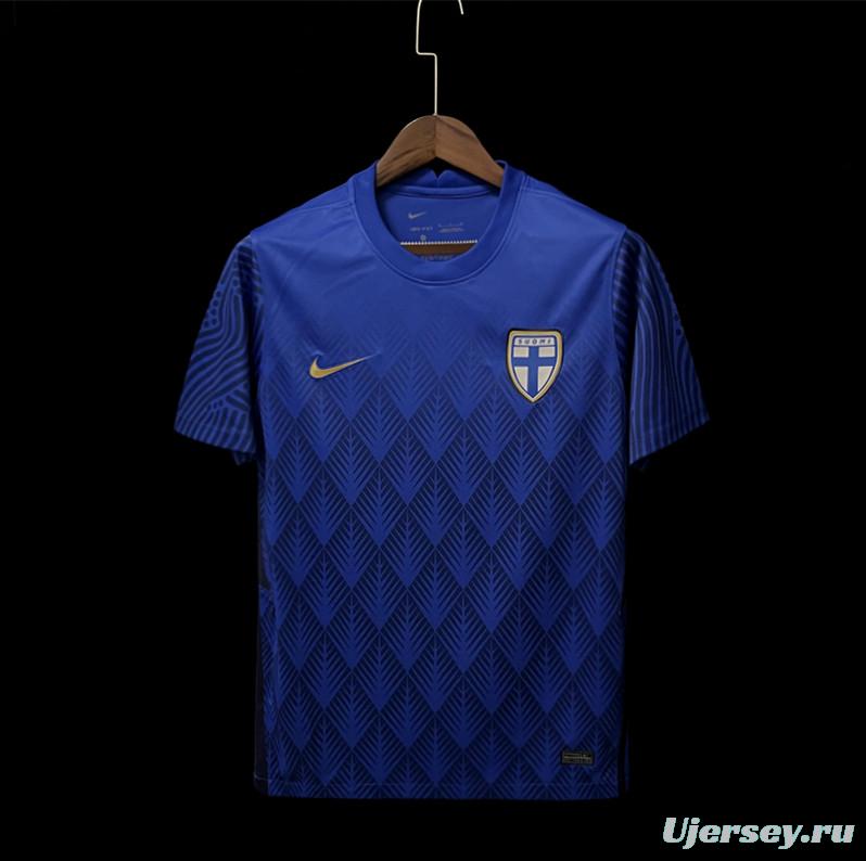 22/23 Finland Away Soccer Jersey