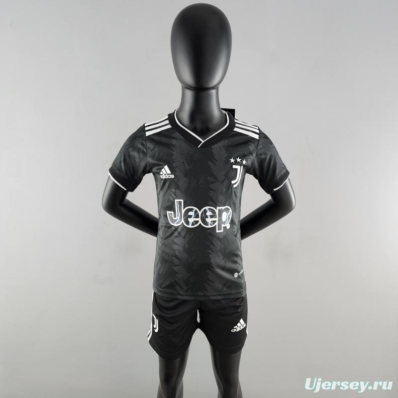 22/23 Kids Juventus Away SIZE16-28 Soccer Jersey