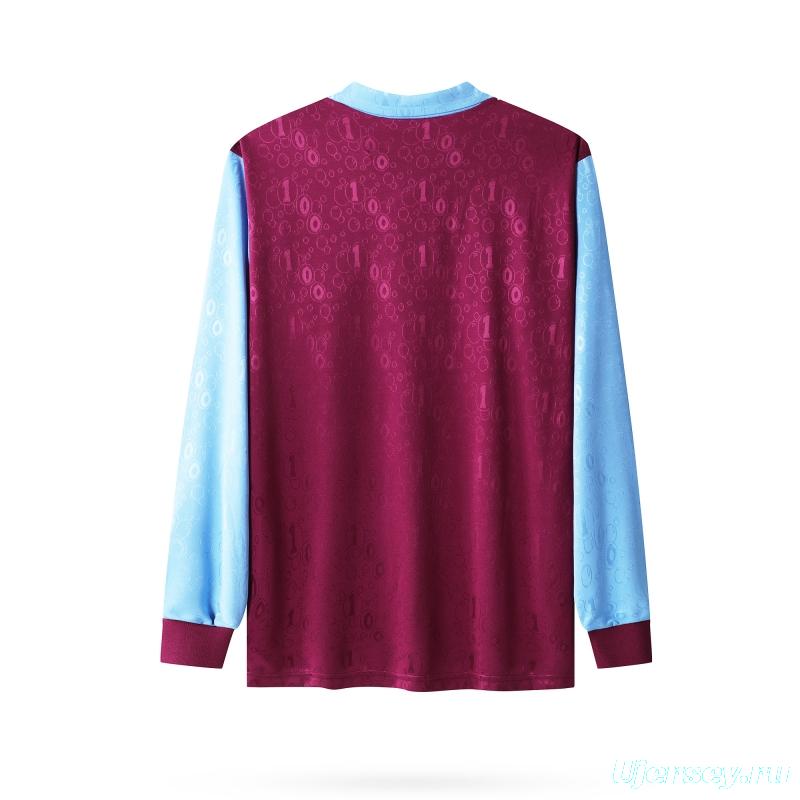 Retro 95/97 West Ham United Long Sleeve Home Jersey