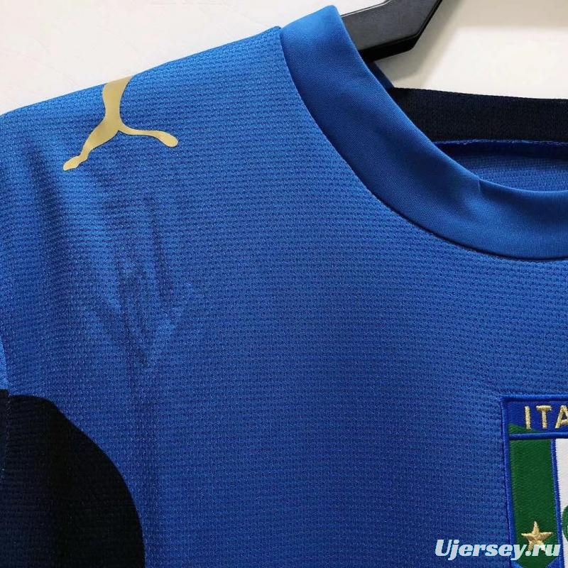 Retro 2006 Italy Home Soccer Jersey