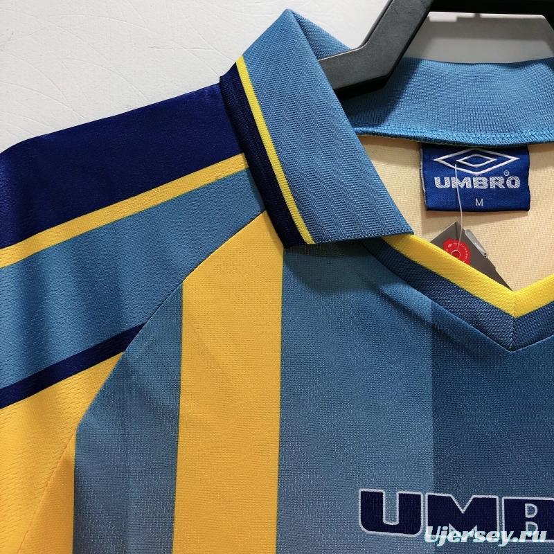 Retro 95/97 Chelsea Away Yellow Soccer Jersey