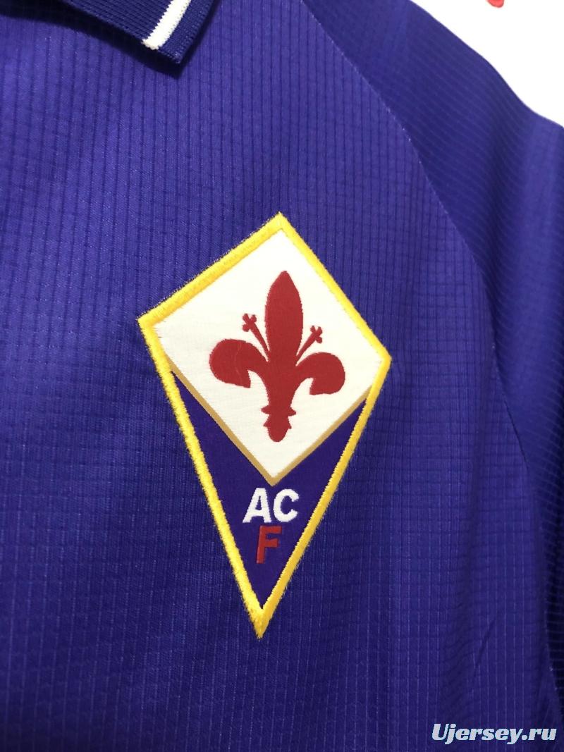 Retro 98/99 Fiorentina Home Soccer Jersey