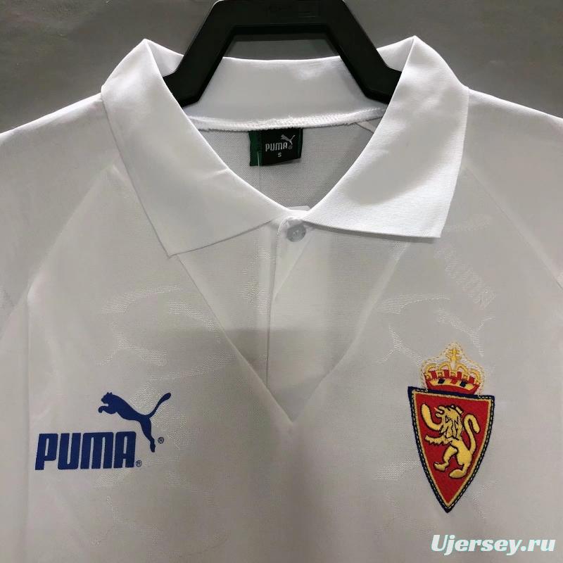 Retro 94/95 Zaragoza Home Soccer Jersey