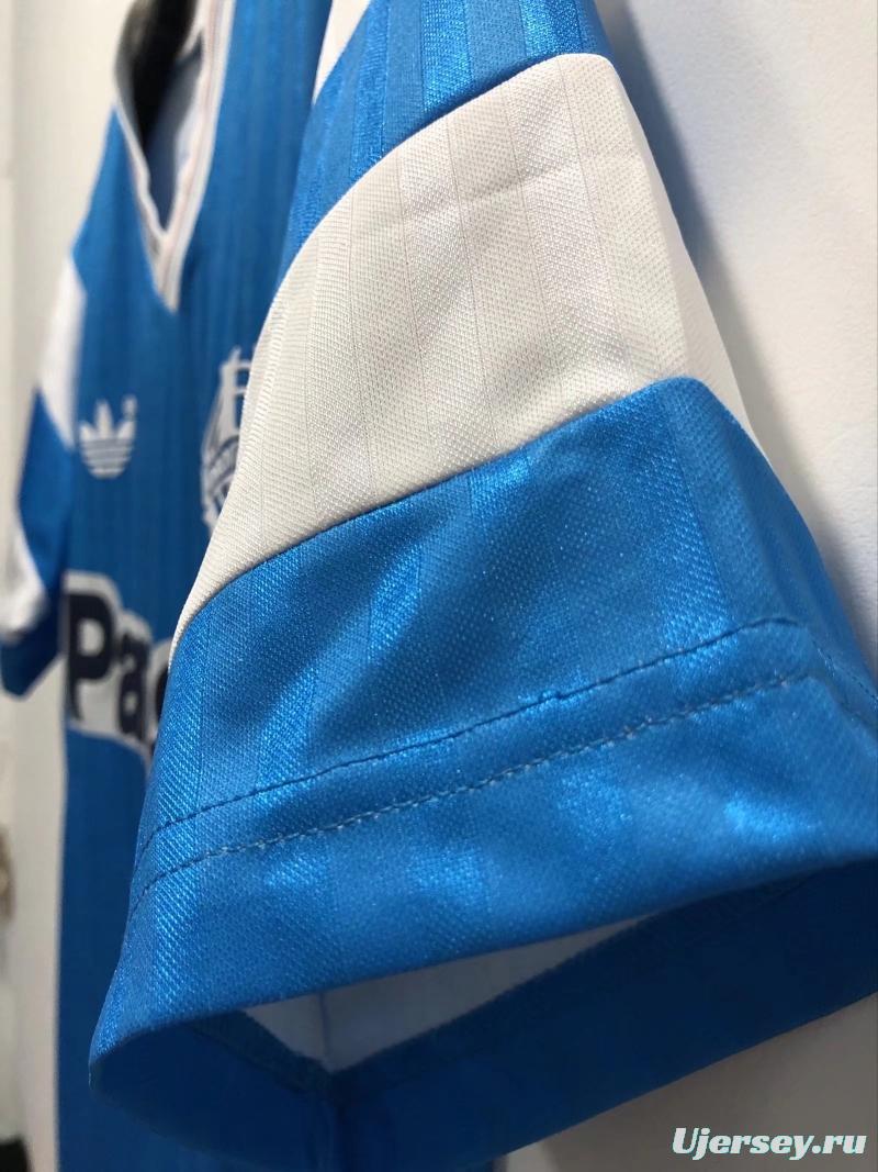 Retro 90/91 Olympique Marseille Away Soccer Jersey