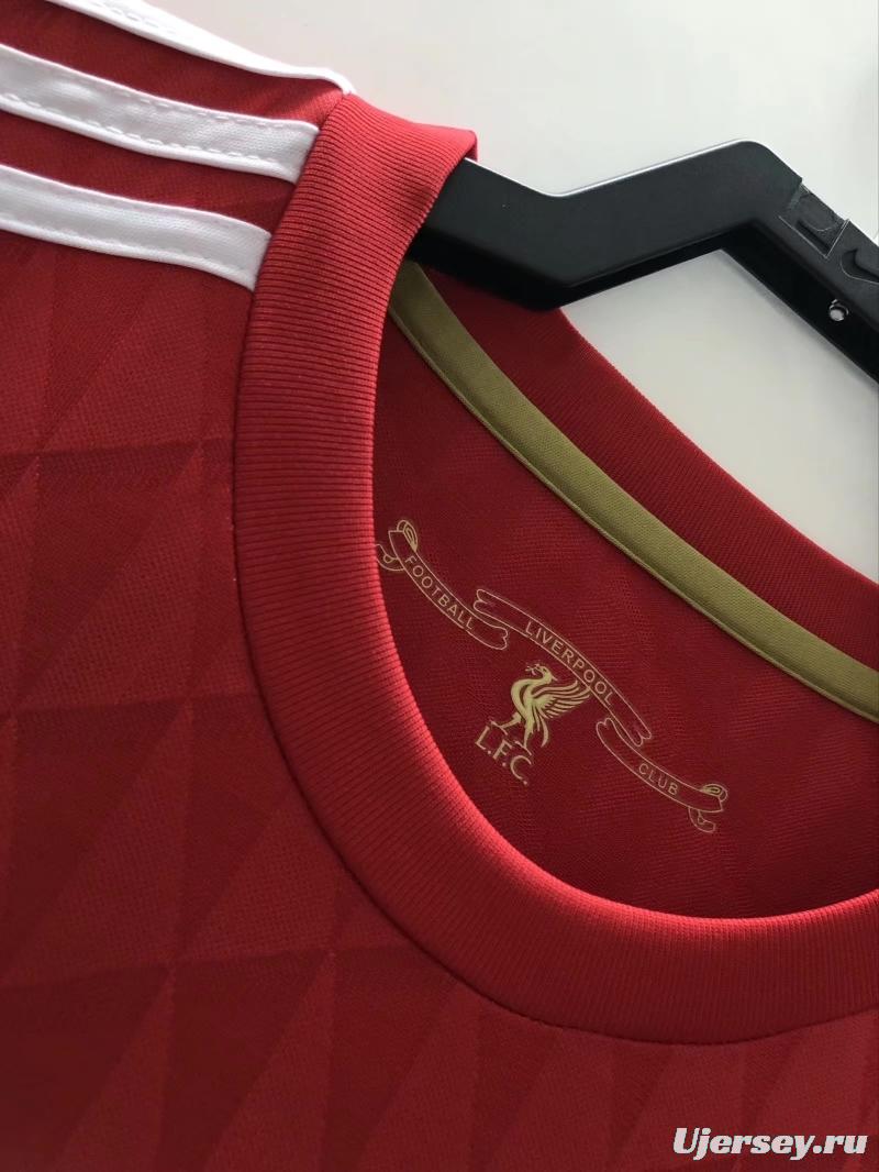 Retro 10/11 Liverpool Home Soccer Jersey