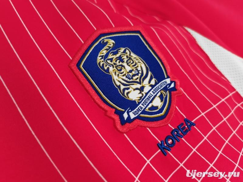 Retro 2002 Korea Home Soccer Jersey