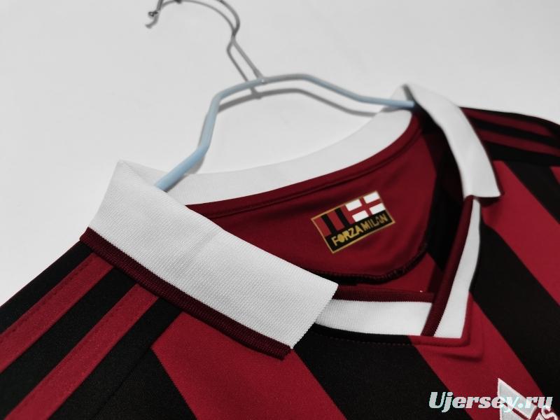 Retro 2009/10 AC Milan Home Soccer Jersey