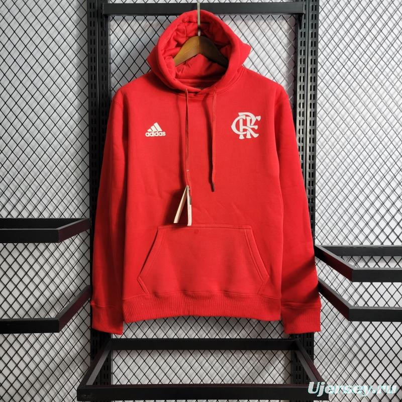 2022 Flamengo Men's And Women's Hoodie Red