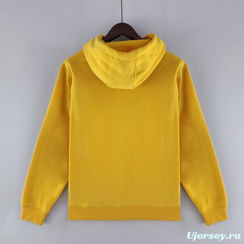 2022 Brazil Hoodie Yellow