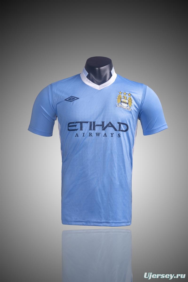 RETRO 11/12 Manchester City Home Soccer Jersey