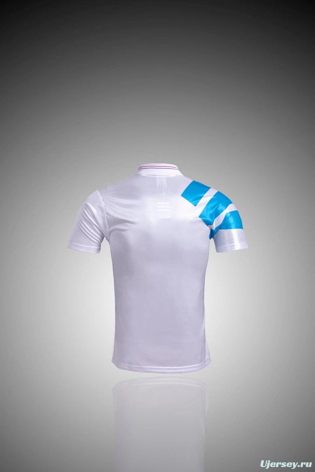 RETRO 92/93 Marseille Home Soccer Jersey