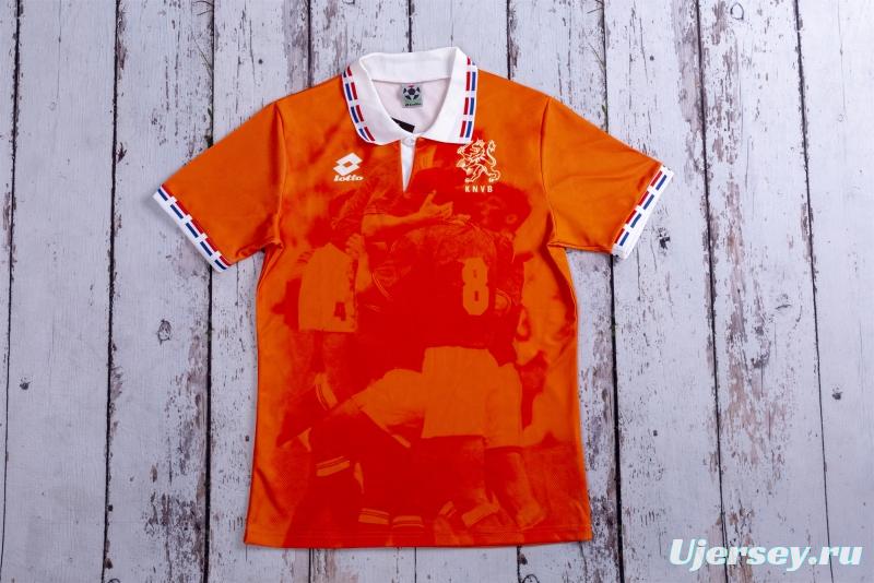 Retro 1996 The Netherlands Home Soccer Jersey