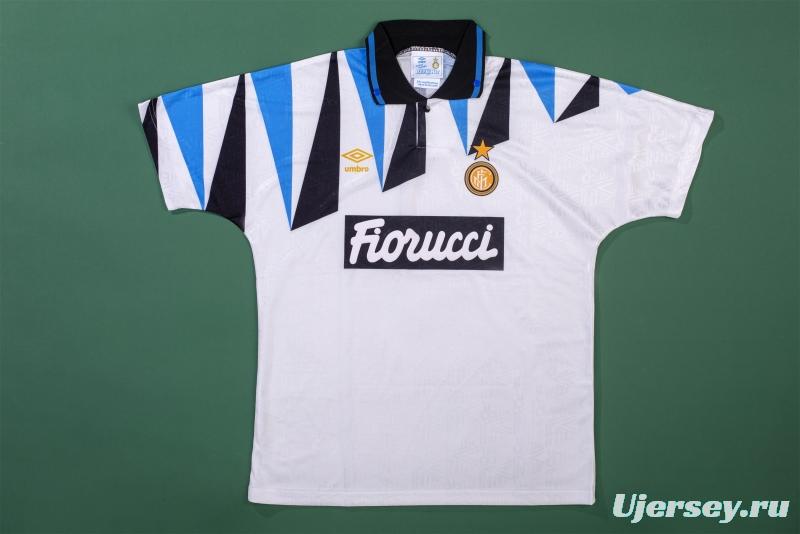 RETRO 92/93 Inter Milan Away Soccer Jersey