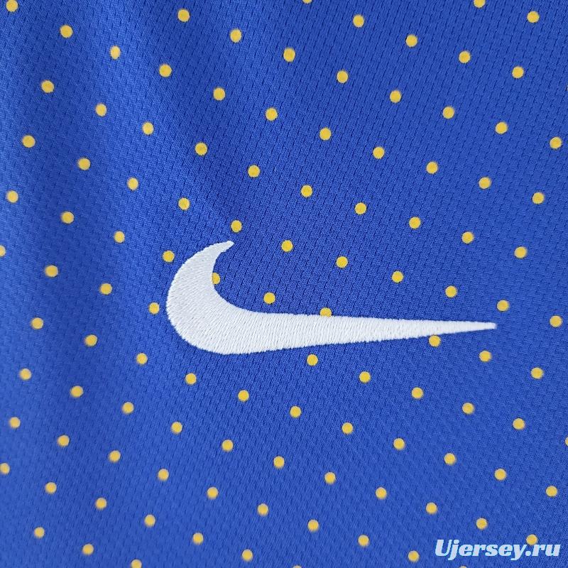 Retro 2010 Brazil Away Soccer Jersey