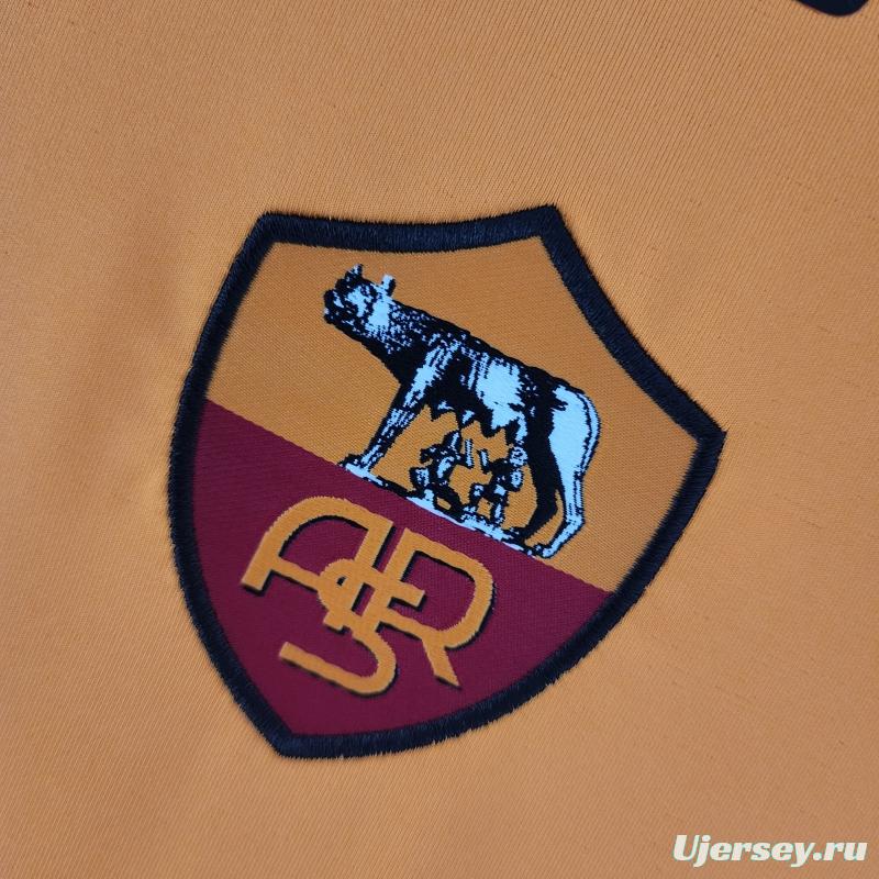Retro 05/06 Long Sleeve Roma Home Soccer Jersey