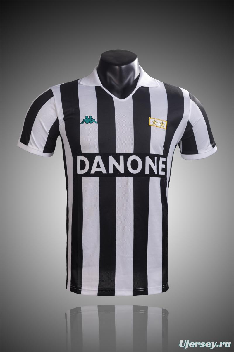 RETRO 92/94 Juventus Home Soccer Jersey