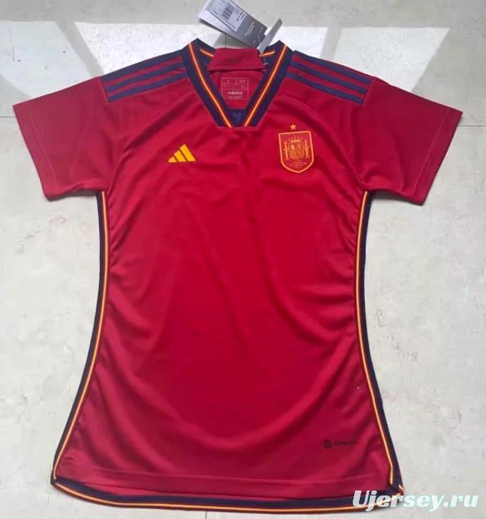 2022 Spain Women Jersey