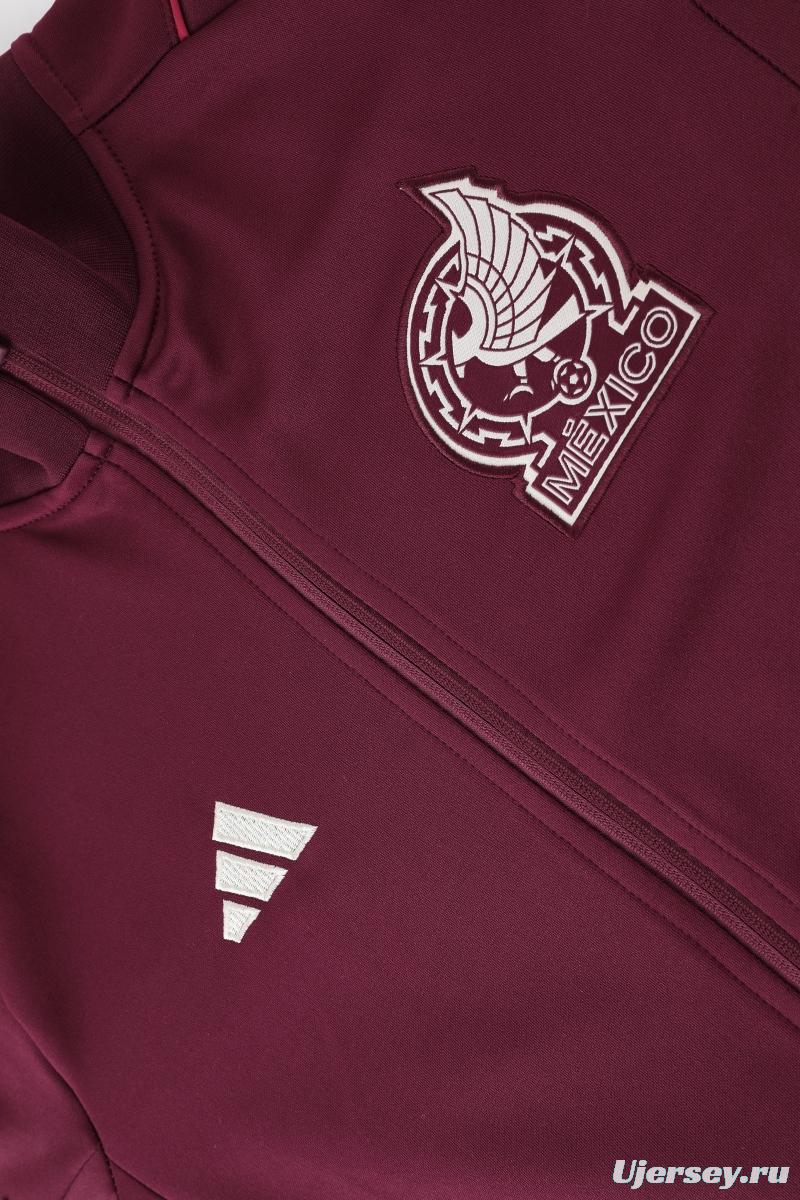 2022 Mexico Wine Full Zipper Tracksuit