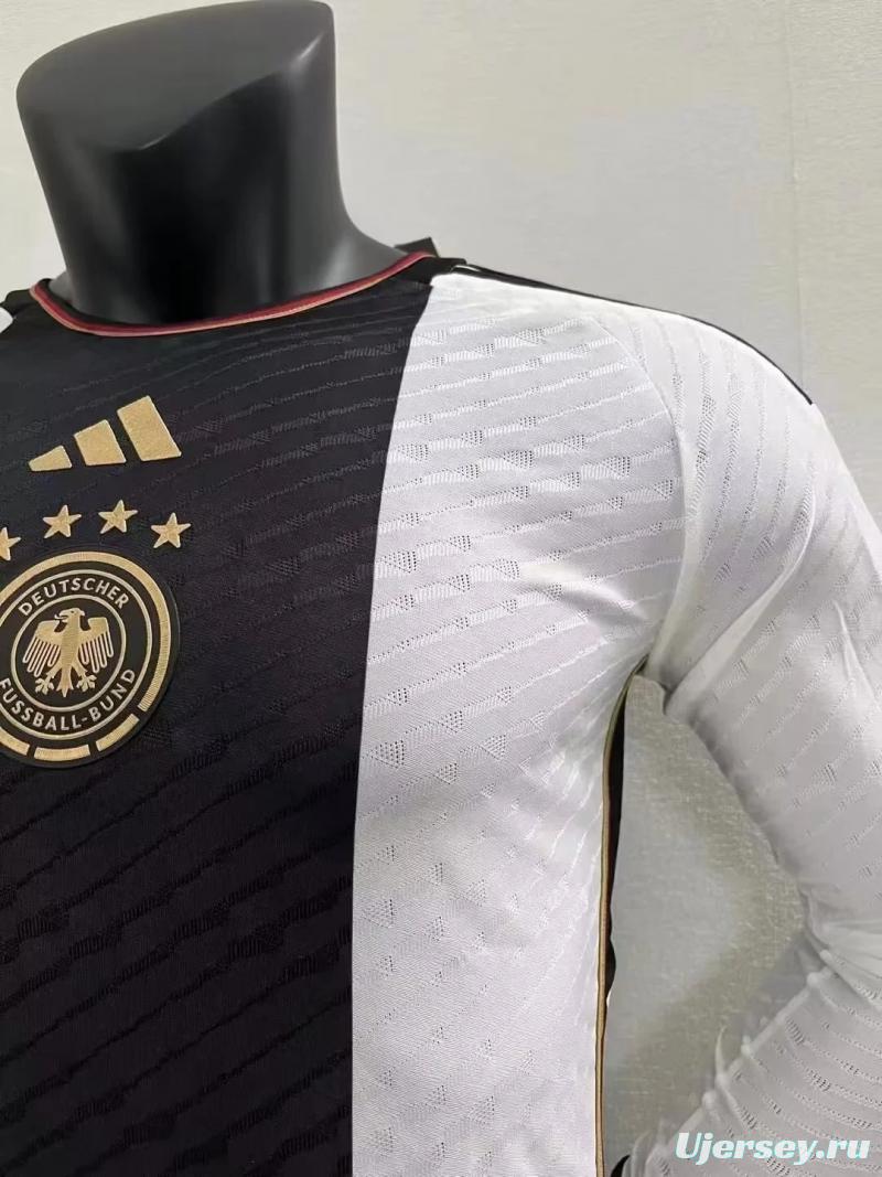 Player Vision 2022 Germany Home Long Sleeve Jersey