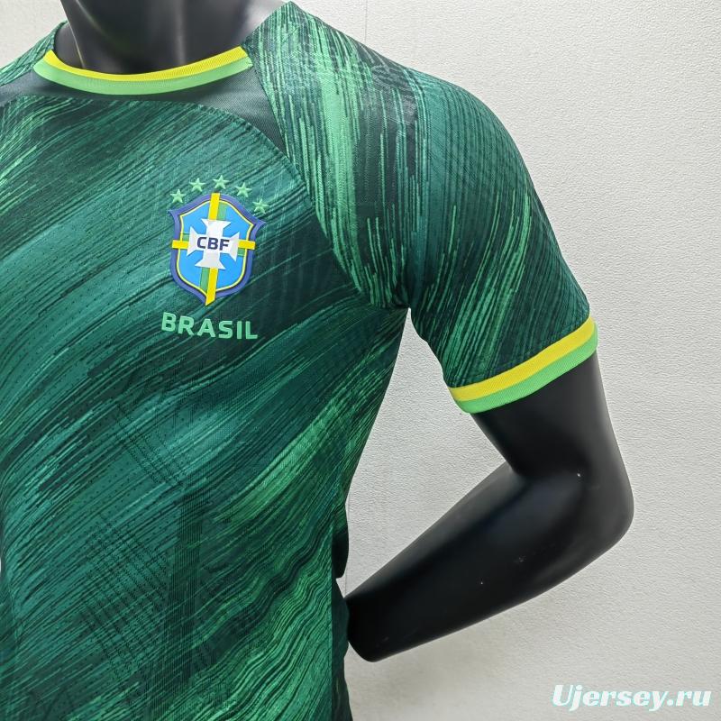 Player Version 2022 Brazil Green Special Jersey