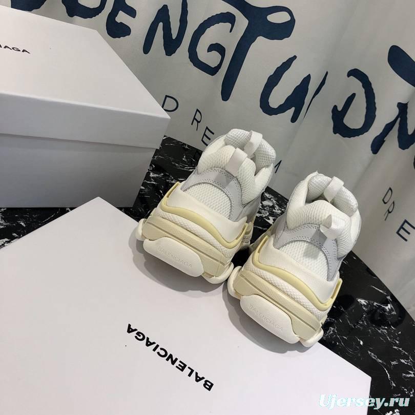 Men/Women Balenciaga Triple S Sneaker White/Grey