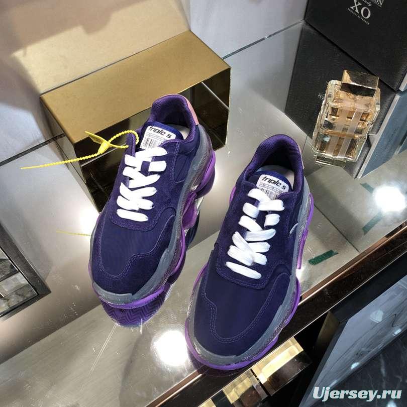 Men/Women Balenciaga Triple S Sneaker Purple