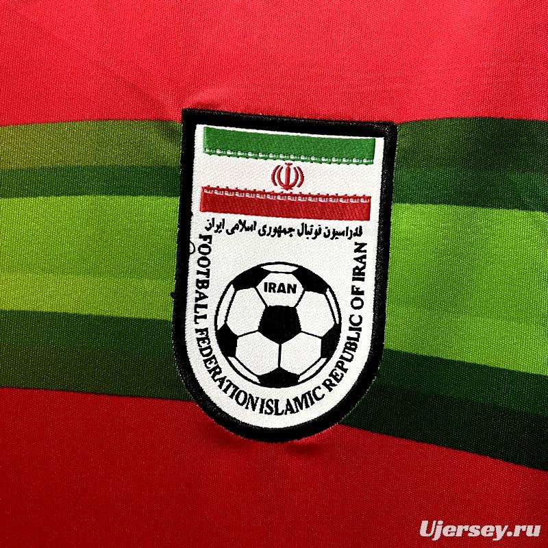 2022 Iran Away Red Jersey