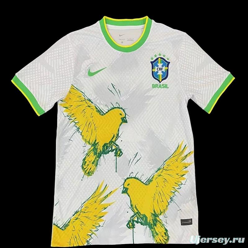 2022 Brazil White Training Jersey