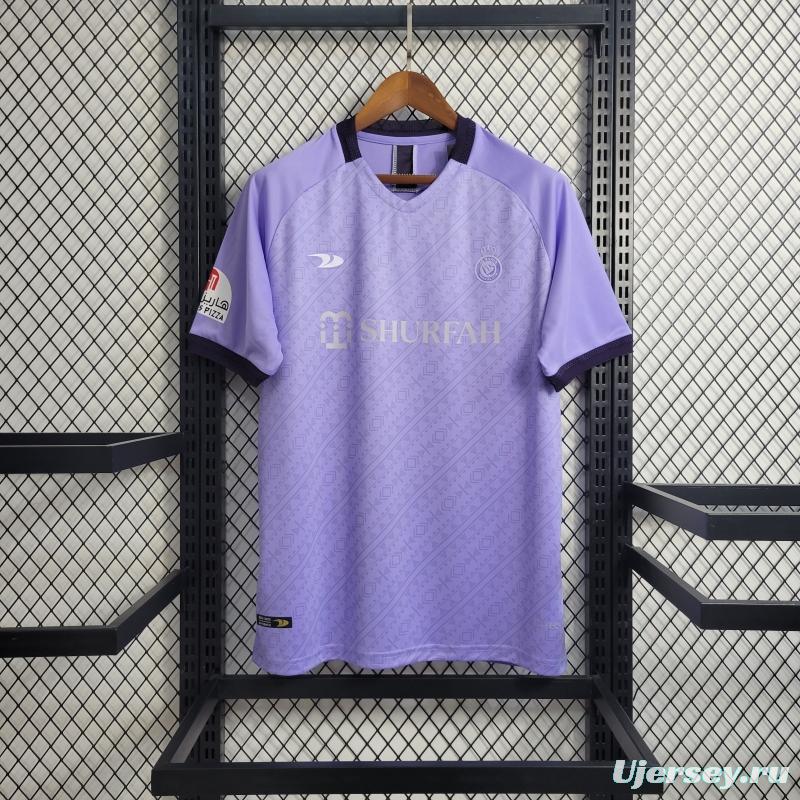 22 23 Al-Nassr FC Forth Purple Jersey