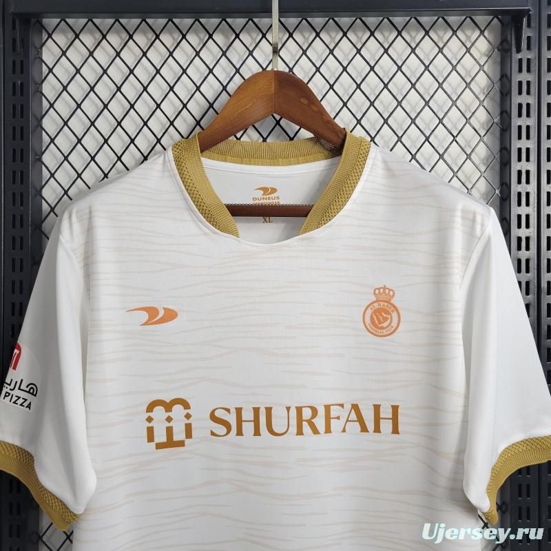 22 23 Al-Nassr FC Third White Jersey