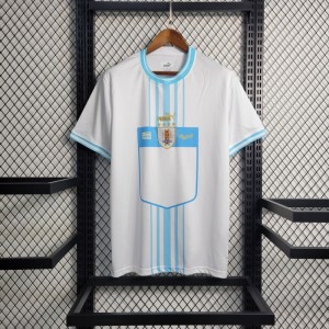 2023 Uruguay Away White Jersey