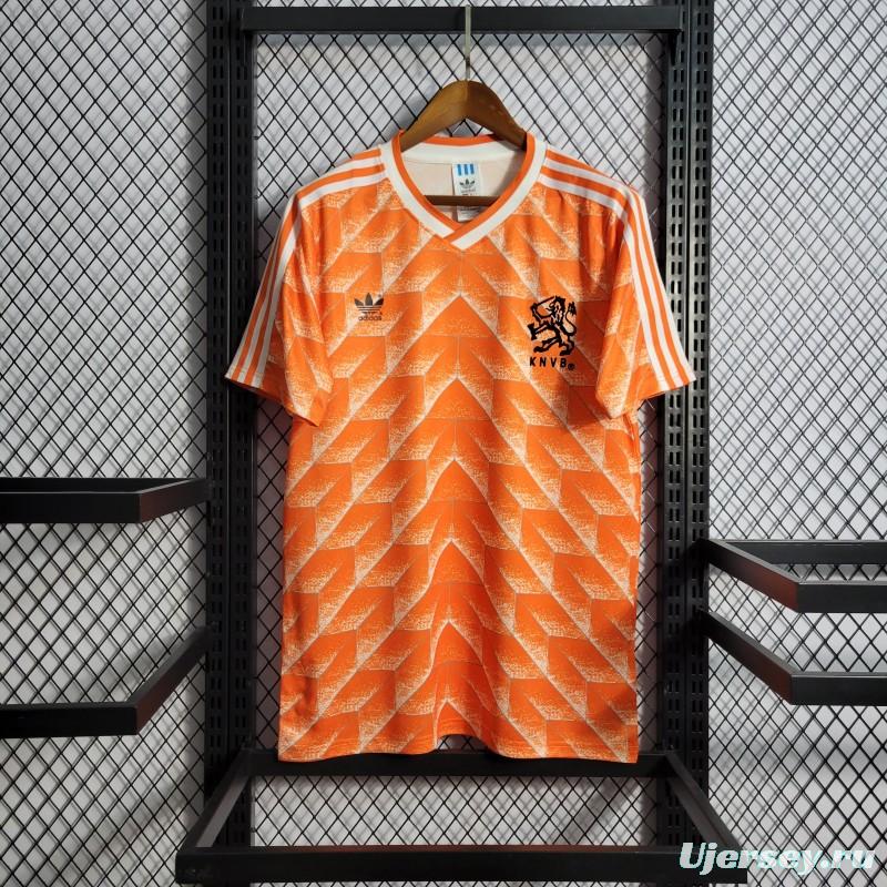 Retro 1988 Netherlands Home Jersey