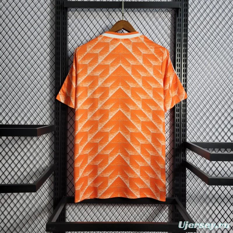 Retro 1988 Netherlands Home Jersey